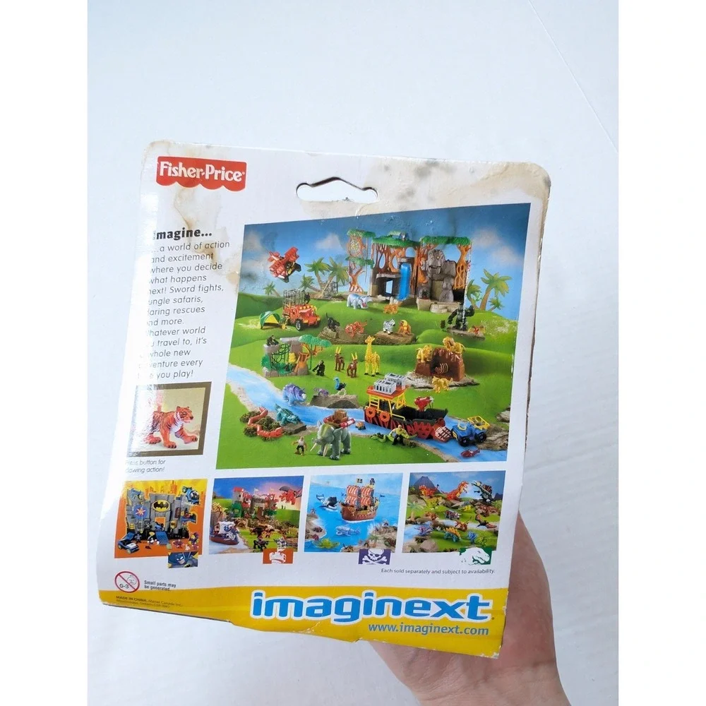 Imaginext Adventures Animal Pack Tiger Panther Bats Fisher Price K6112